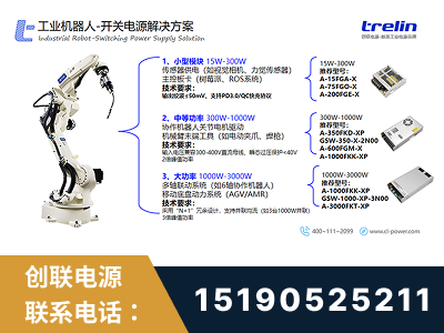 丹东-工业机器人-开关电源解决方案